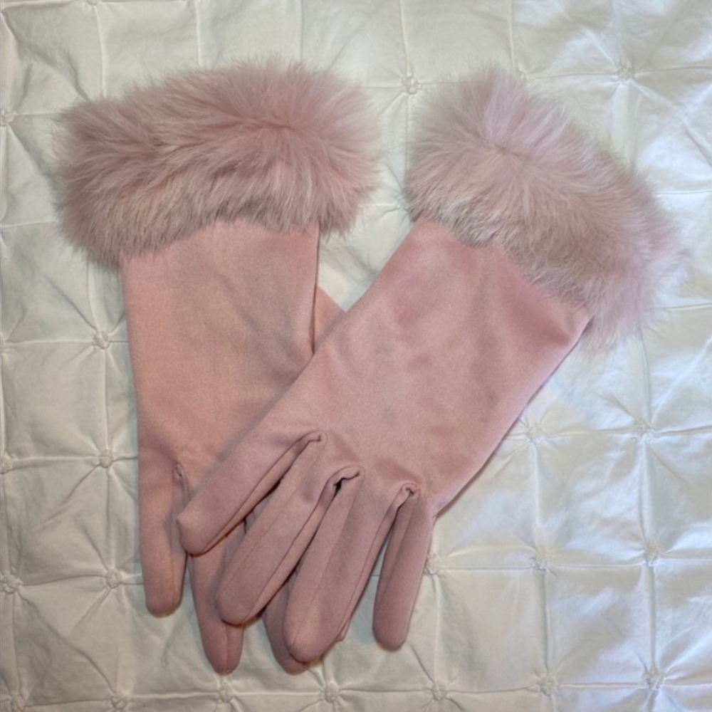 Pink Winter Gloves - Picture 3 of 5